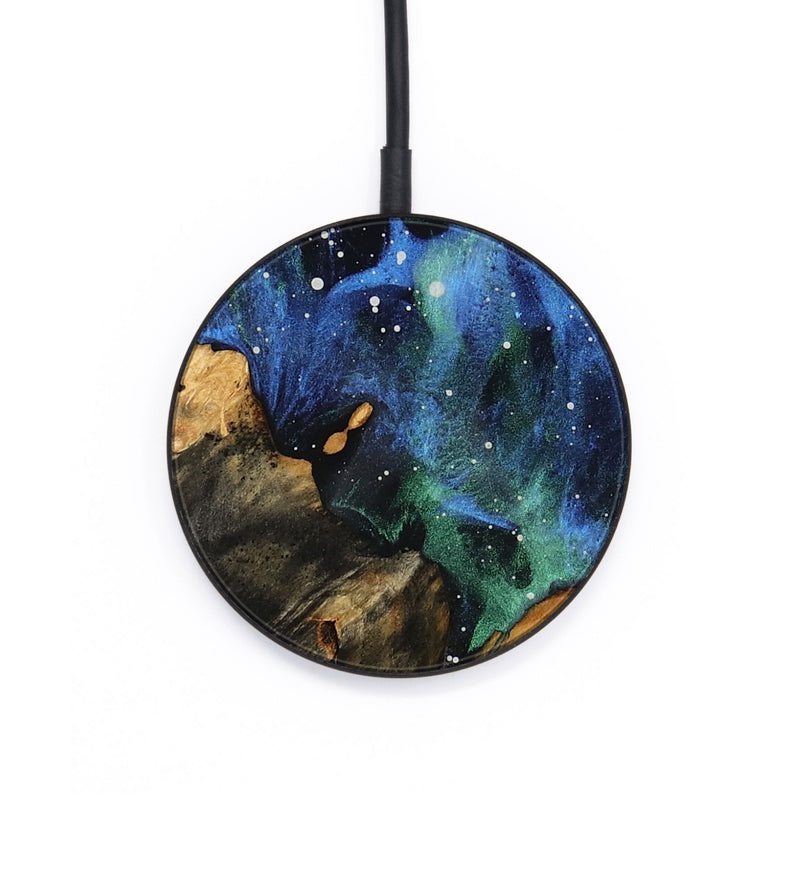 Circle Wood Wireless Charger - Brandon (Cosmos, 776521)