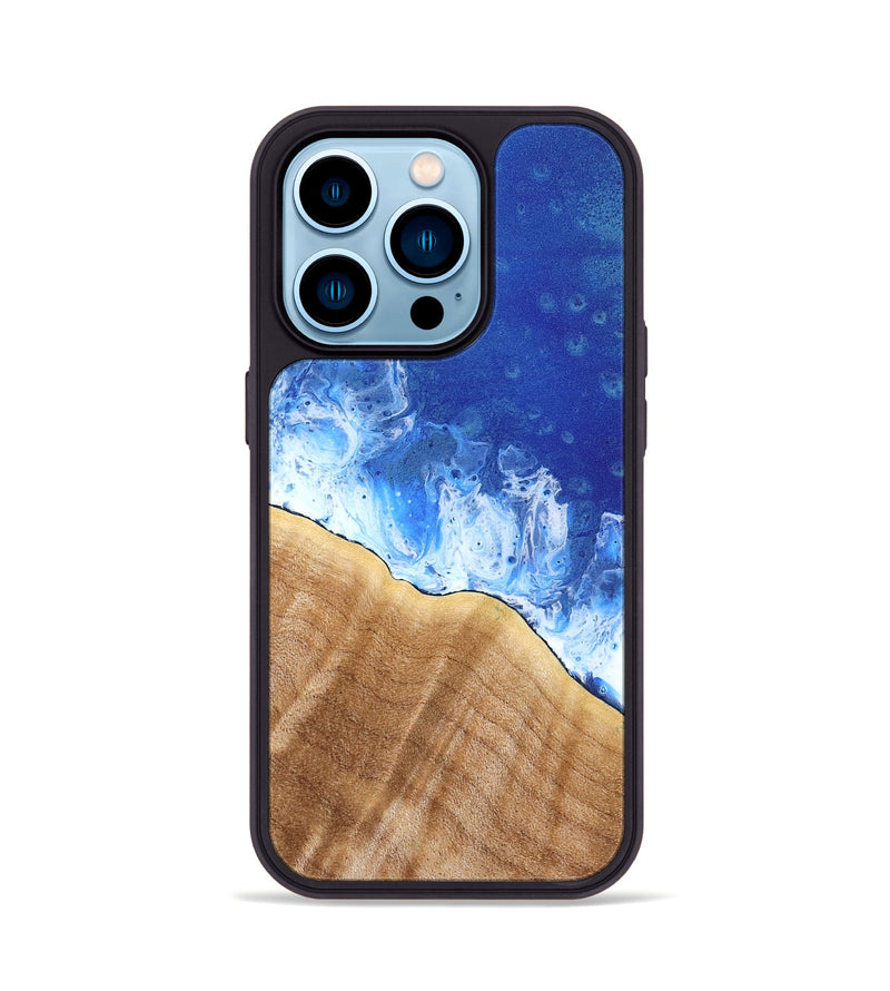 iPhone 14 Pro Wood Phone Case - Stacy (Coastal, 776584)