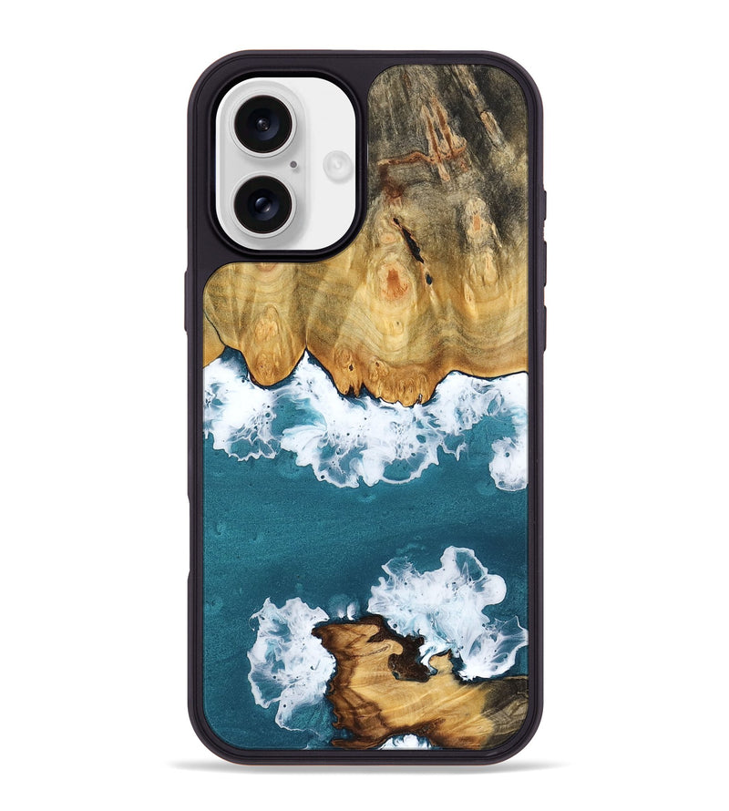iPhone 16 Plus Wood Phone Case - Jaylani (Coastal, 776625)