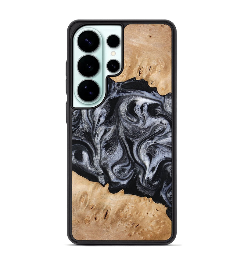 Galaxy S26 Ultra Wood Phone Case - Tyrell (Black & White, 776640)