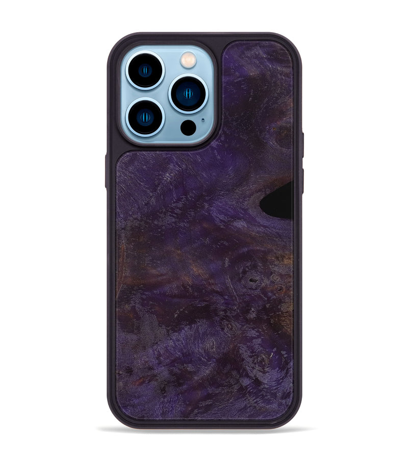 iPhone 14 Pro Max Wood Phone Case - Kyree (Wood Burl, 776693)