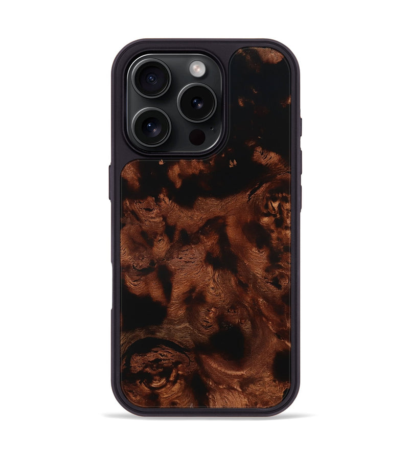 iPhone 16 Pro Wood Phone Case - Elodie (Wood Burl, 776701)