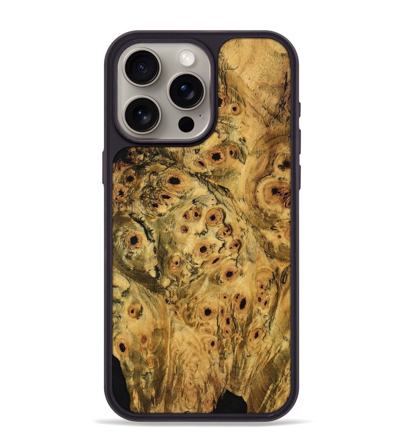 iPhone 15 Pro Max Wood Phone Case - Minnie (Wood Burl, 776703)