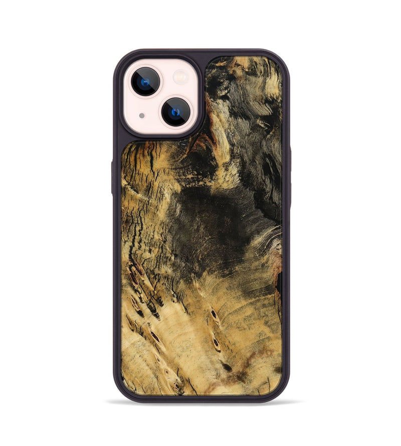 iPhone 14 Wood Phone Case - Frankie (Wood Burl, 776711)