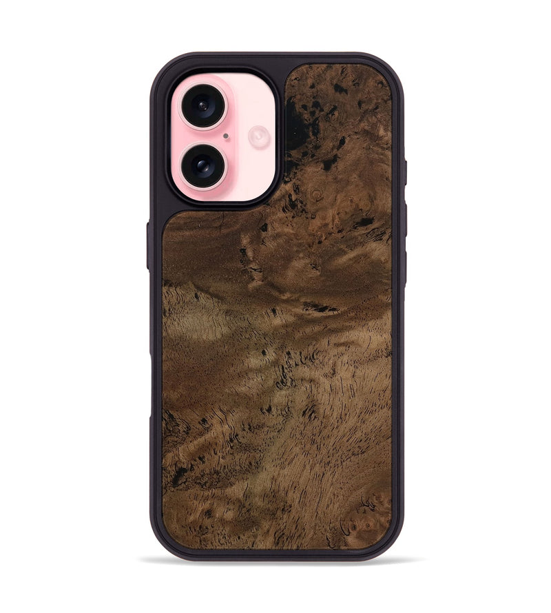 iPhone 16 Wood Phone Case - Kye (Wood Burl, 776713)