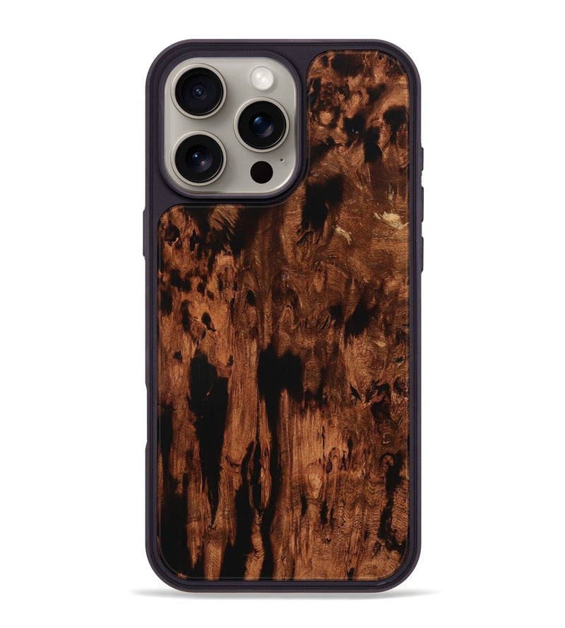 iPhone 16 Pro Max Wood Phone Case - Yareli (Wood Burl, 776715)