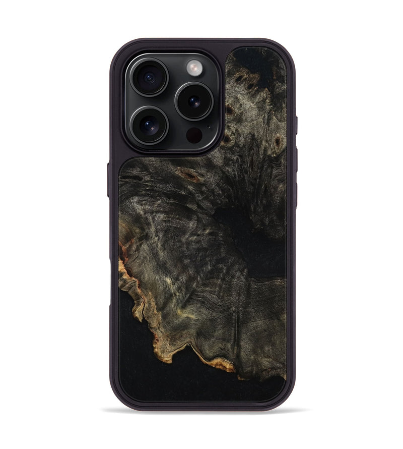 iPhone 16 Pro Wood Phone Case - Roxana (Wood Burl, 776717)