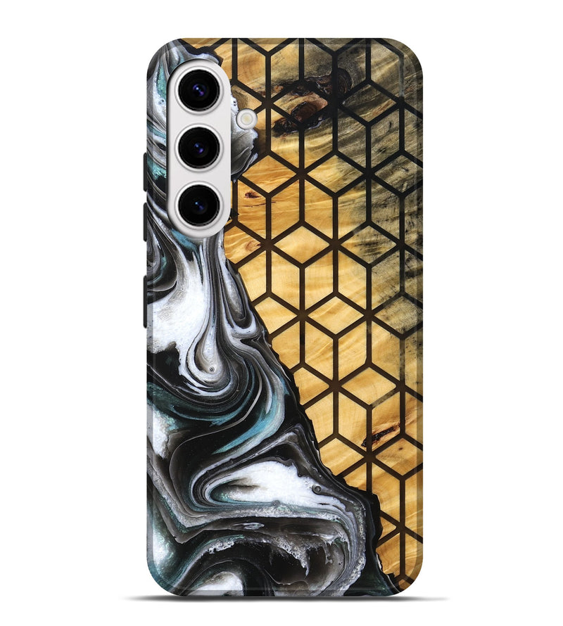 Galaxy S25 Plus Wood Live Edge Phone Case - Myrtice (Pattern, 776745)