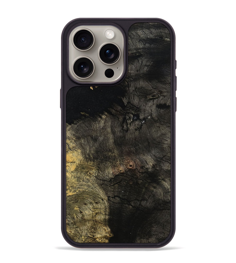iPhone 15 Pro Max Wood Phone Case - Johnnie (Wood Burl, 776795)