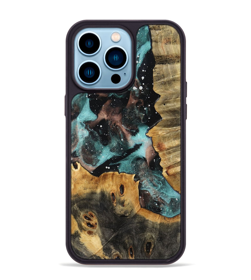 iPhone 14 Pro Max Wood Phone Case - Cloyd (Cosmos, 776808)