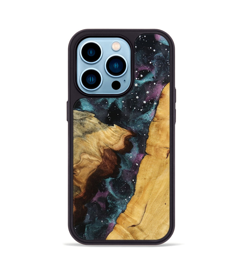 iPhone 14 Pro Wood Phone Case - Yolanda (Cosmos, 776811)