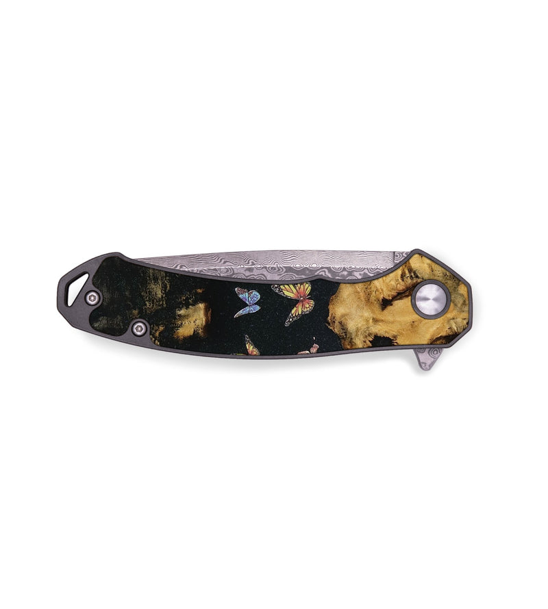 EDC Wood Pocket Knife - Celine (Bloom, 776829)