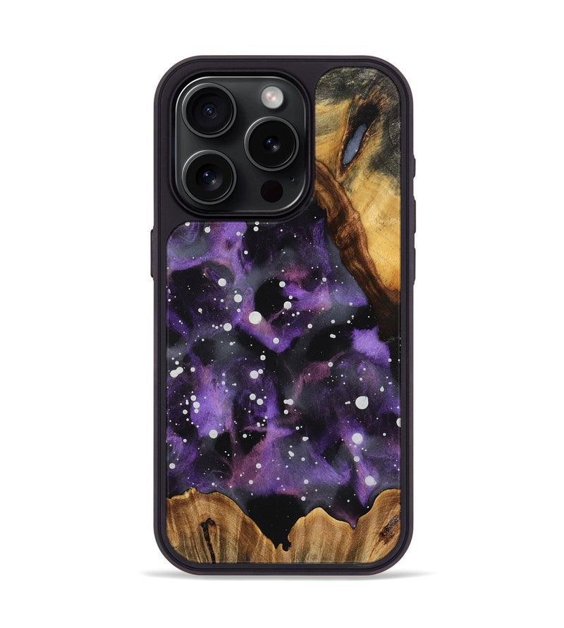 iPhone 15 Pro Wood Phone Case - Ameer (Cosmos, 776836)