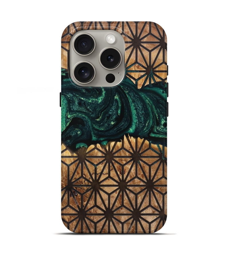 iPhone 16 Pro Wood Live Edge Phone Case - Bethzy (Pattern, 776883)