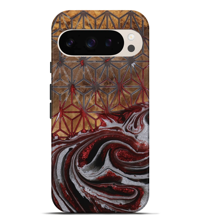 Pixel 10 Pro XL Wood Live Edge Phone Case - Vanesa (Pattern, 776949)