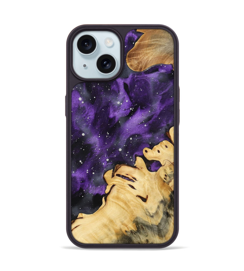 iPhone 15 Wood Phone Case - Braden (Cosmos, 776981)