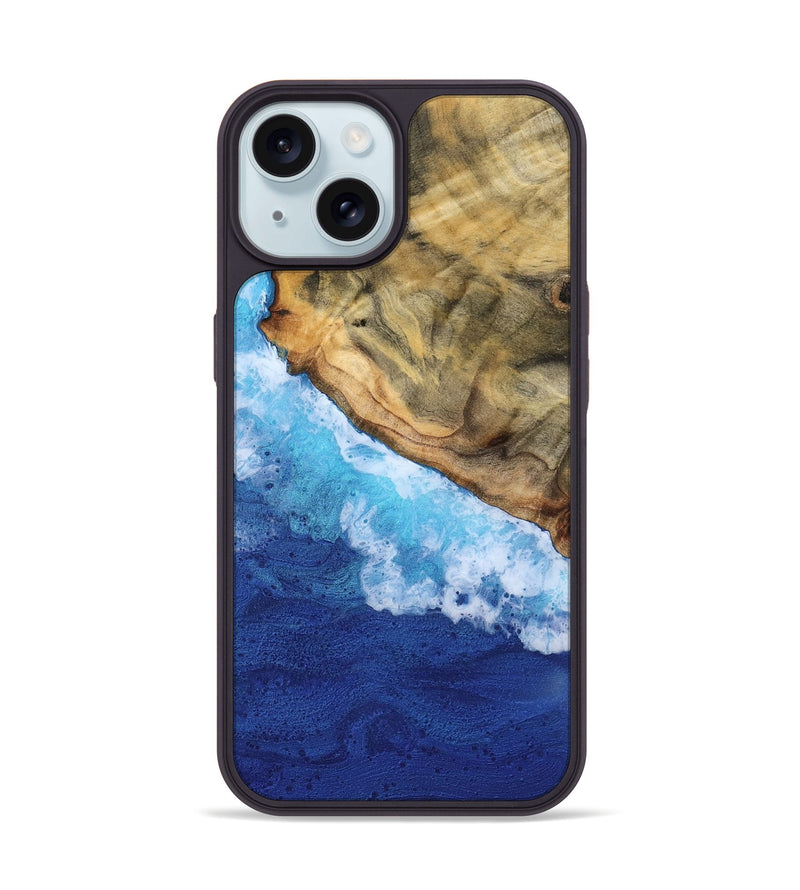 iPhone 15 Wood Phone Case - Declan (Coastal, 776988)
