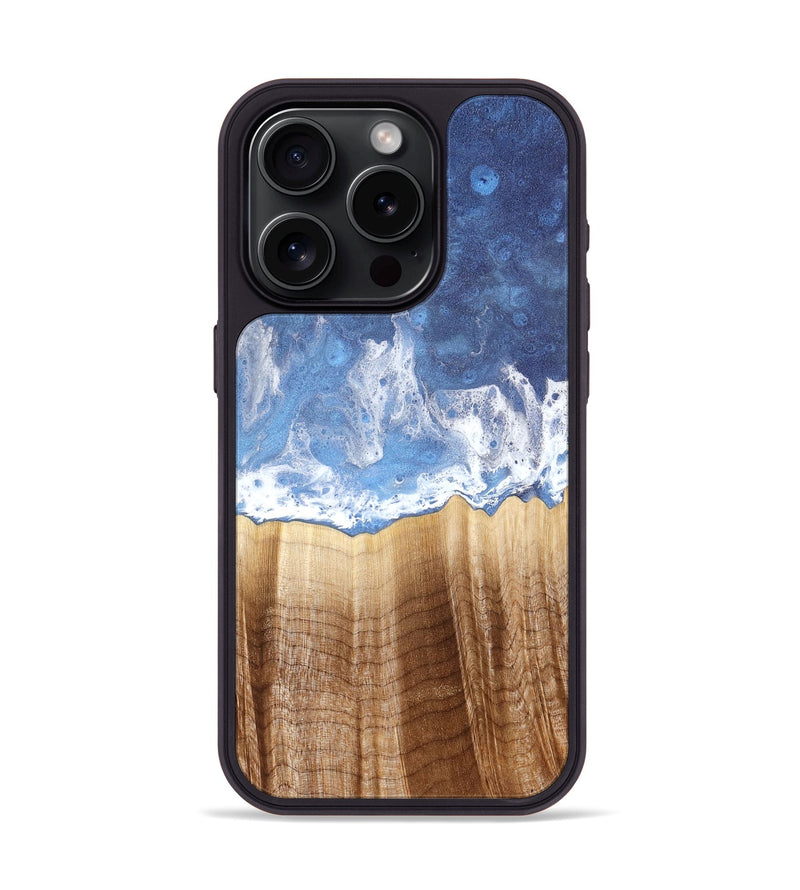 iPhone 15 Pro Wood Phone Case - Davina (Coastal, 776991)