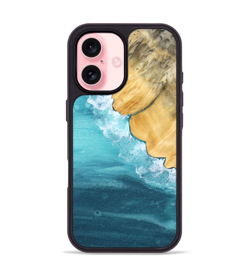 iPhone 16 Wood Phone Case - Shelbie (Coastal, 776992)