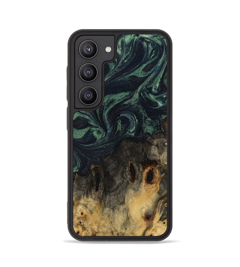 Galaxy S23 Wood Phone Case - Jorge (Green, 777007)