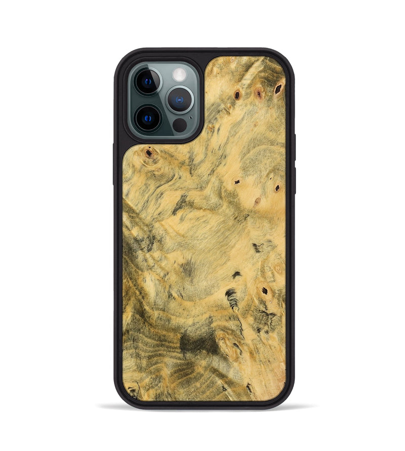 iPhone 12 Pro Wood Phone Case - Melina (Wood Burl, 777015)