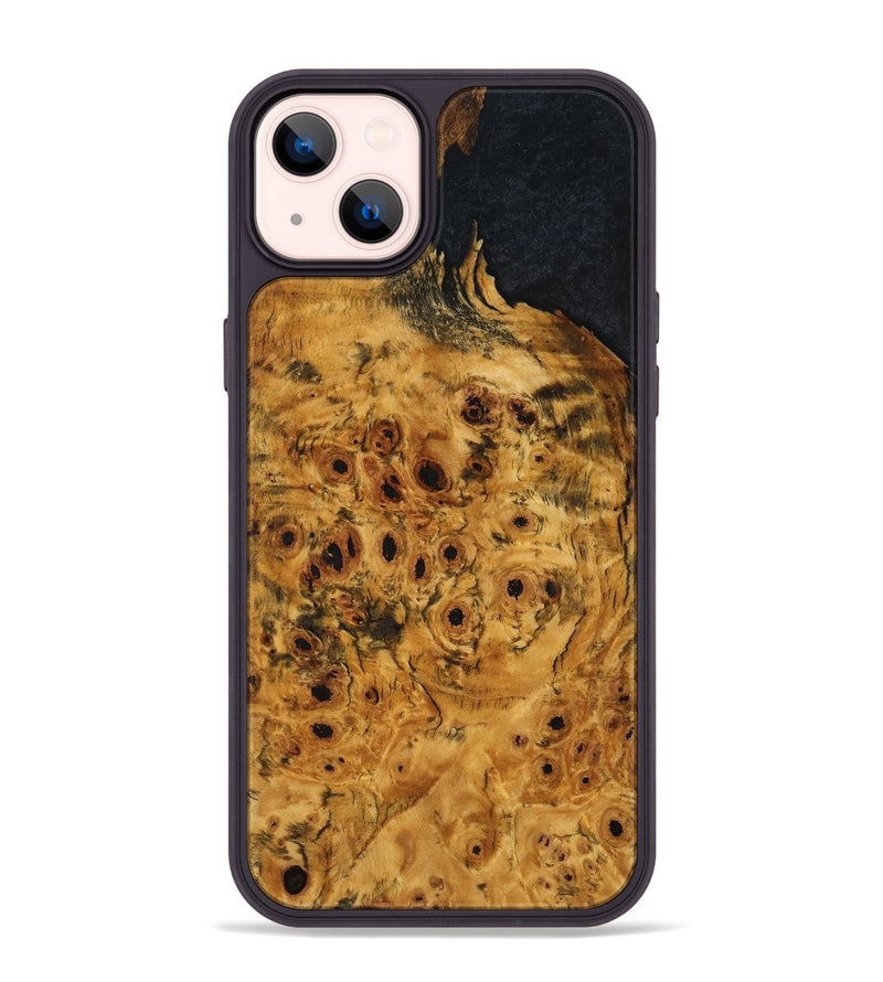 iPhone 14 Plus Wood Phone Case - Jasmin (Wood Burl, 777018)
