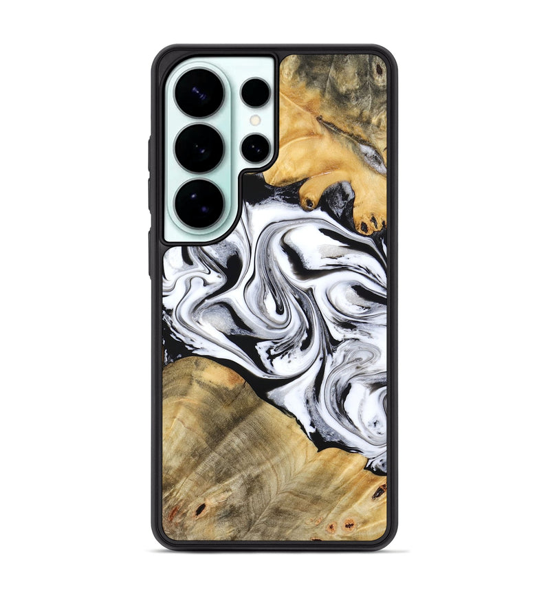 Galaxy S26 Ultra Wood Phone Case - Cayson (Black & White, 777153)
