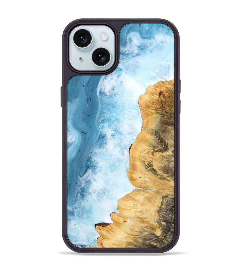 iPhone 15 Plus Wood Phone Case - Cheryle (Coastal, 777175)