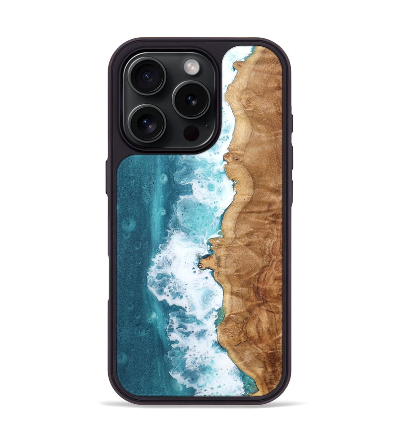 iPhone 16 Pro Wood Phone Case - Wilbur (Coastal, 777177)