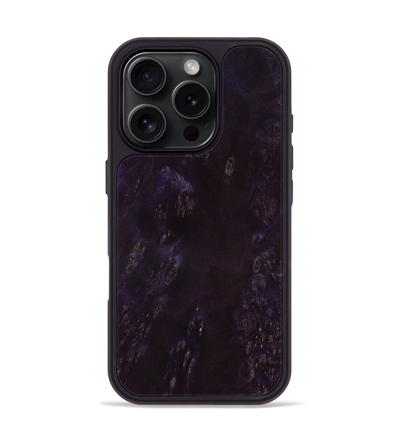 iPhone 16 Pro Wood Phone Case - Kathy (Wood Burl, 777183)