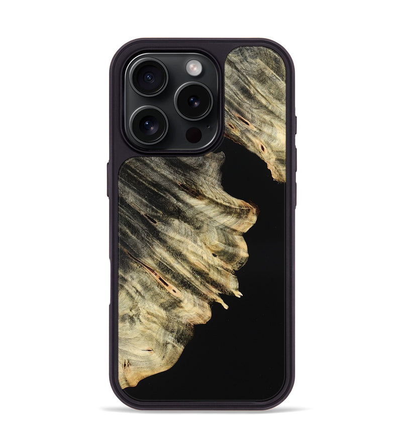 iPhone 16 Pro Wood Phone Case - Nevada (Wood Burl, 777185)