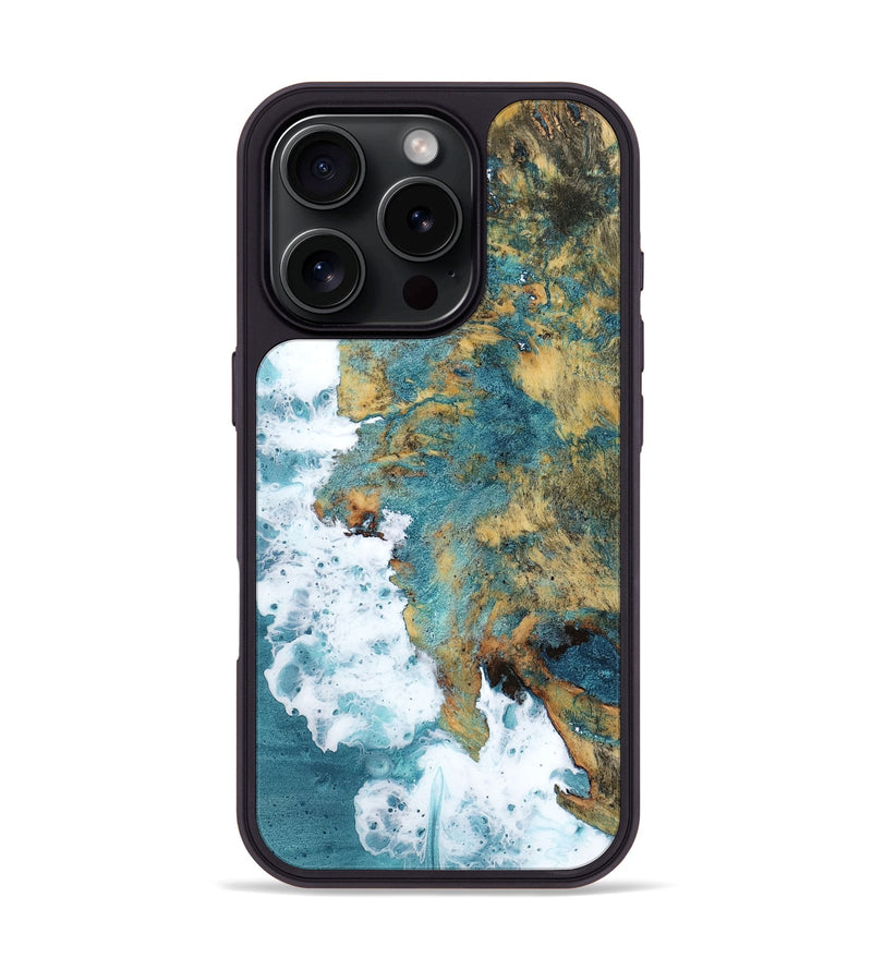 iPhone 16 Pro Wood Phone Case - Deandre (Coastal, 777210)