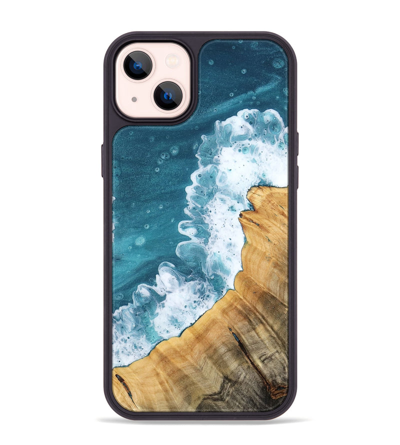 iPhone 14 Plus Wood Phone Case - Cristal (Coastal, 777256)