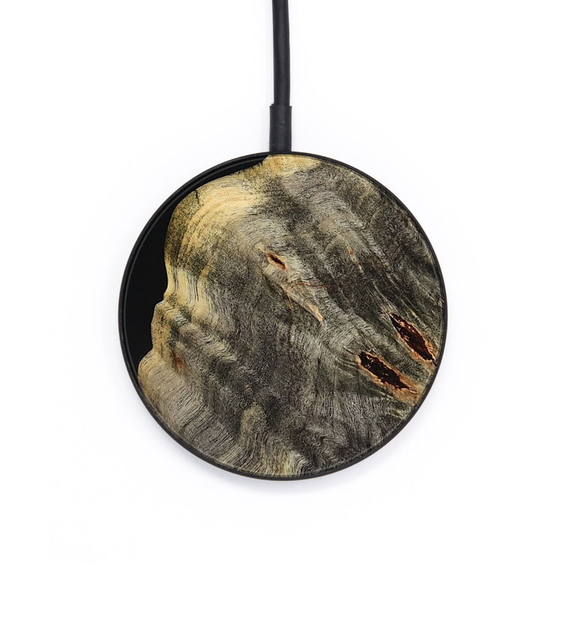 Circle Wood Wireless Charger - Milana (Wood Burl, 777257)