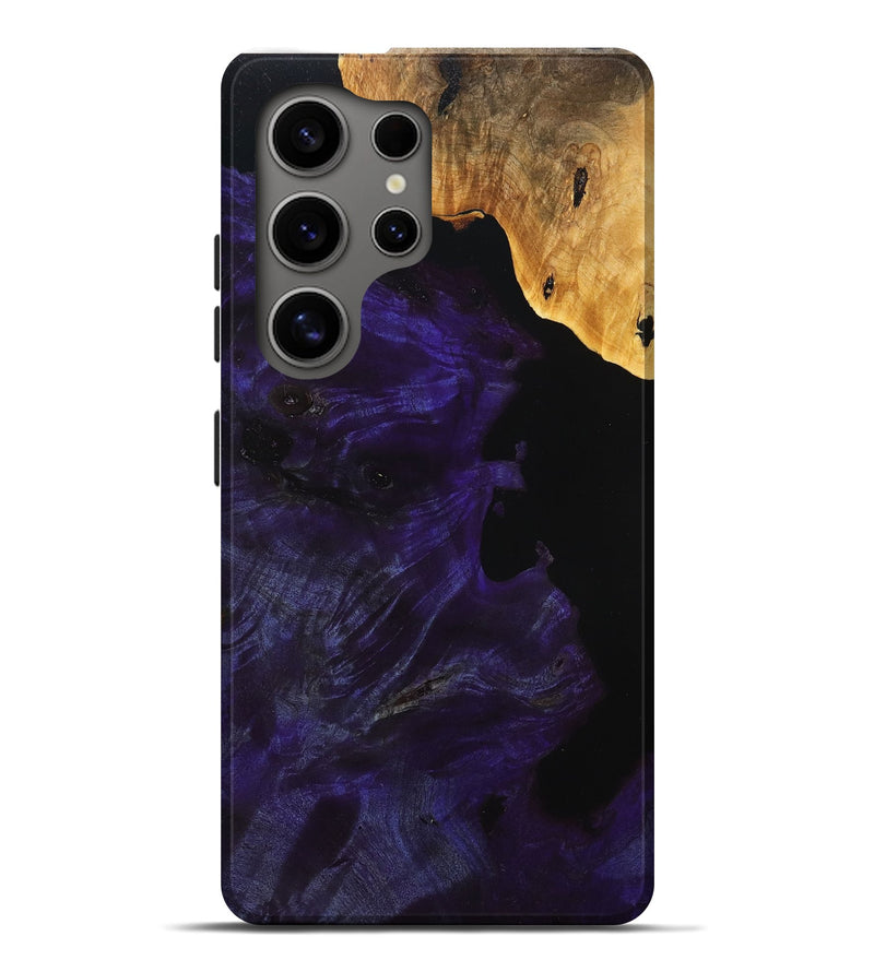 Galaxy S25 Ultra Wood Live Edge Phone Case - Sandy (Wood Burl, 777318)