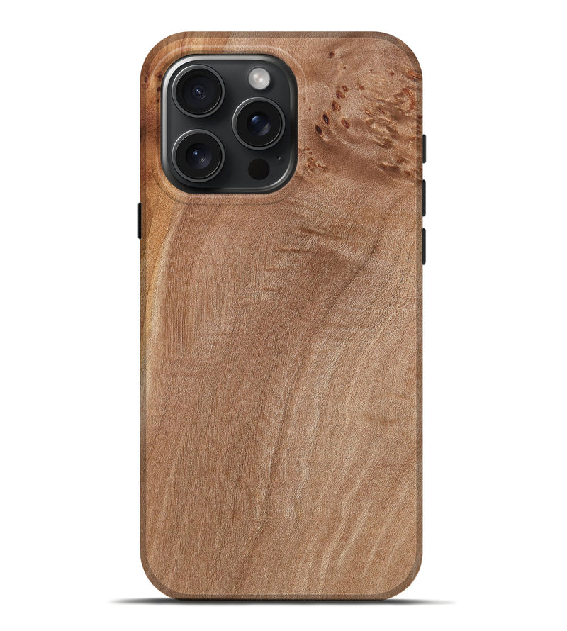 iPhone 16 Pro Max Wood Live Edge Phone Case - Corine (Wood Burl, 777324)