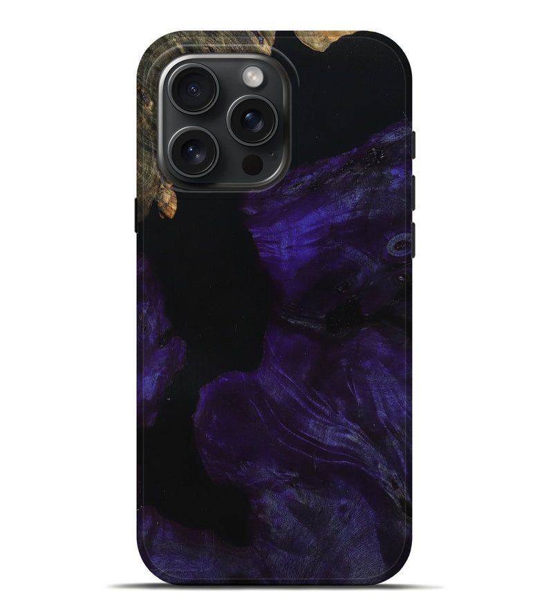 iPhone 16 Pro Max Wood Live Edge Phone Case - Jalyn (Wood Burl, 777325)