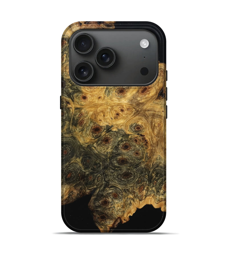 iPhone 17 Pro Wood Live Edge Phone Case - Michell (Wood Burl, 777328)