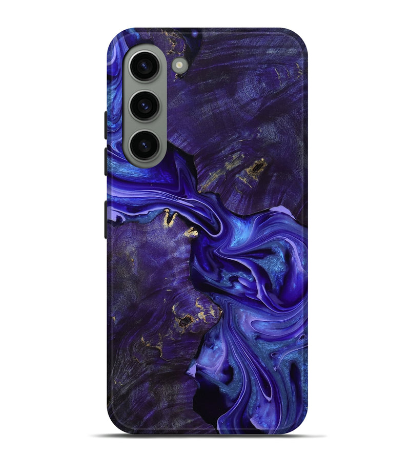 Galaxy S23 Plus Wood Live Edge Phone Case - Aurelio (Purple, 777374)