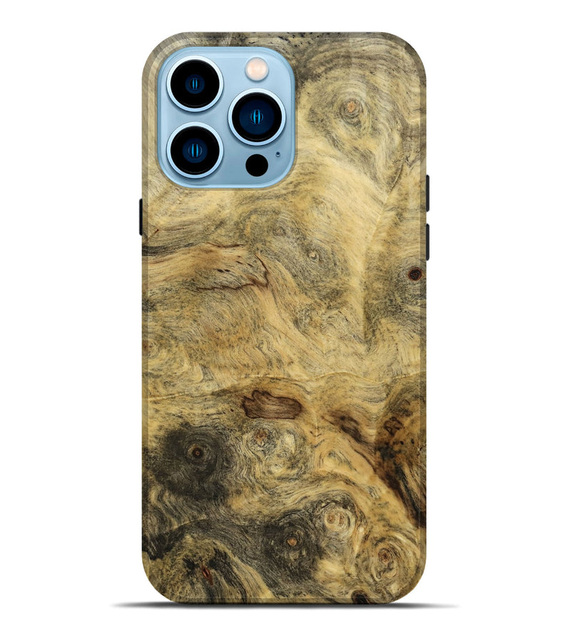 iPhone 14 Pro Max Wood Live Edge Phone Case - Bette (Wood Burl, 777392)