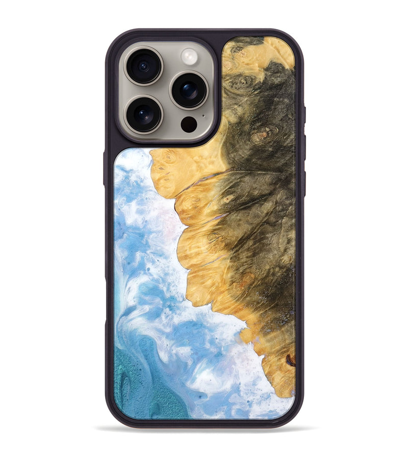 iPhone 16 Pro Max Wood Phone Case - Kadeem (Coastal, 777409)