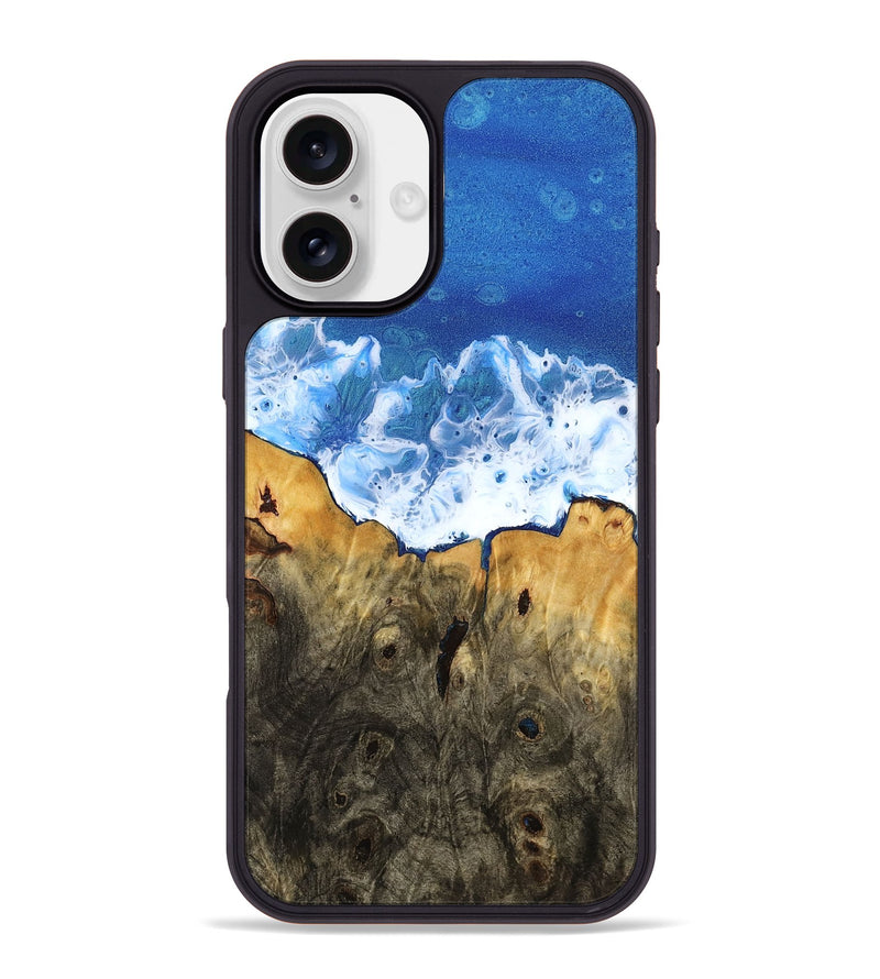 iPhone 16 Plus Wood Phone Case - Shelton (Coastal, 777411)
