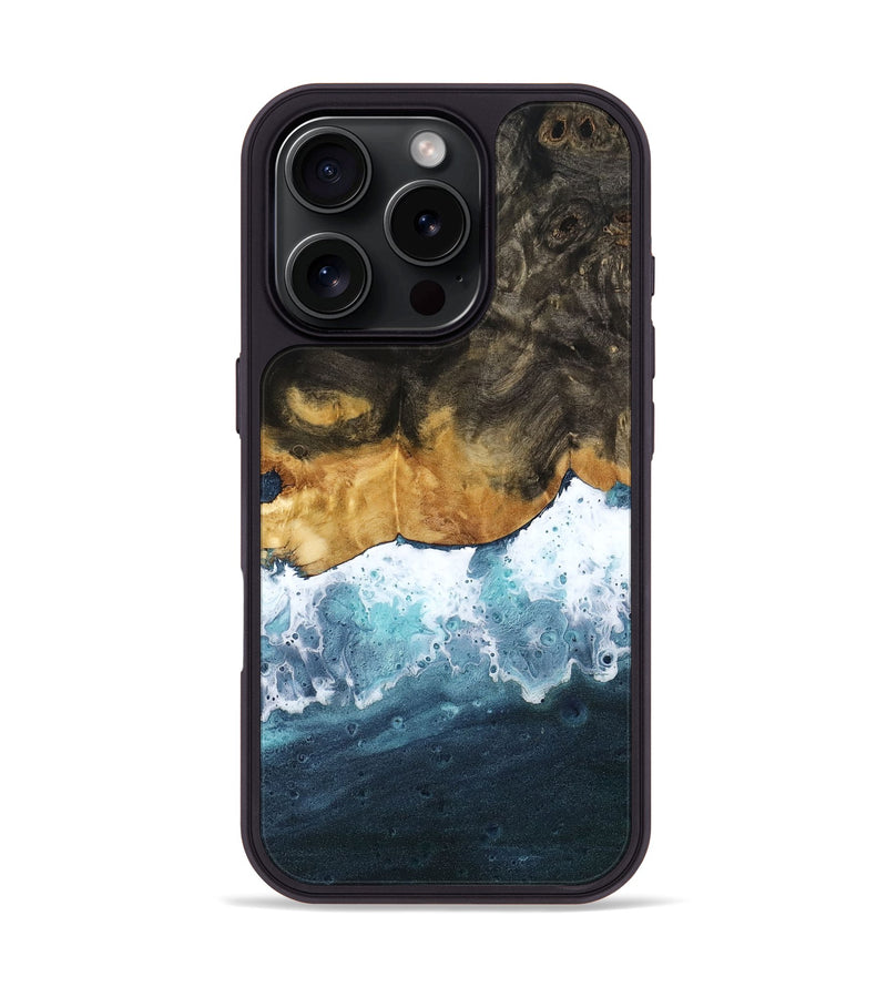 iPhone 16 Pro Wood Phone Case - Shirlee (Coastal, 777421)