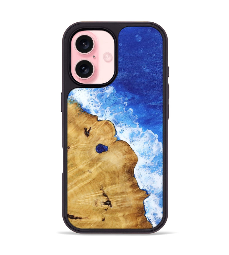 iPhone 16 Wood Phone Case - Tobias (Coastal, 777422)
