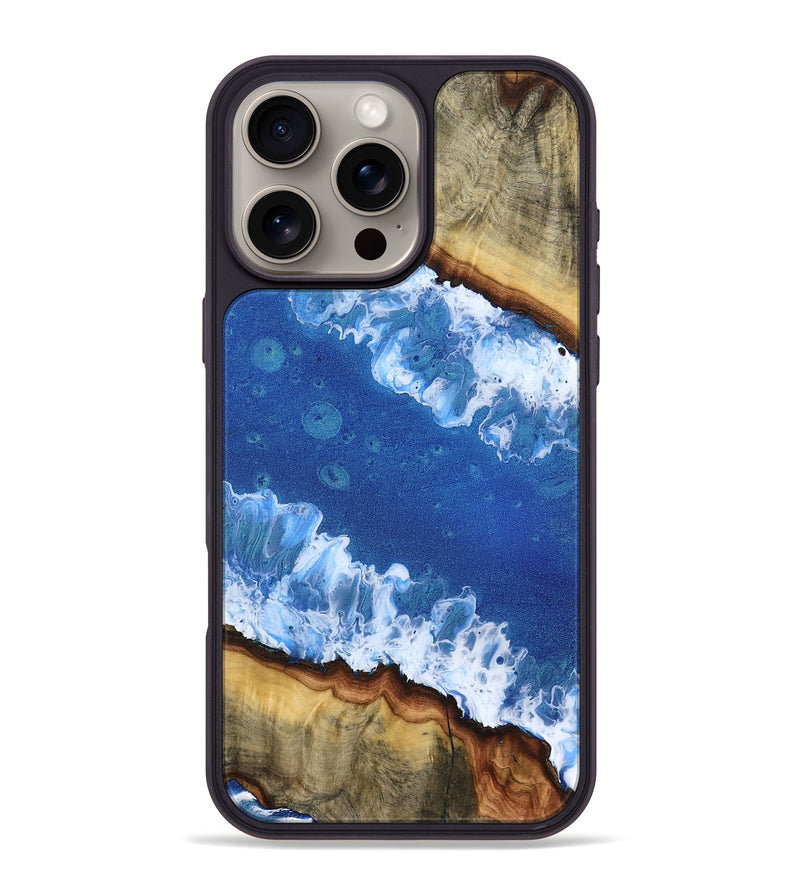 iPhone 16 Pro Max Wood Phone Case - Sharla (Coastal, 777442)