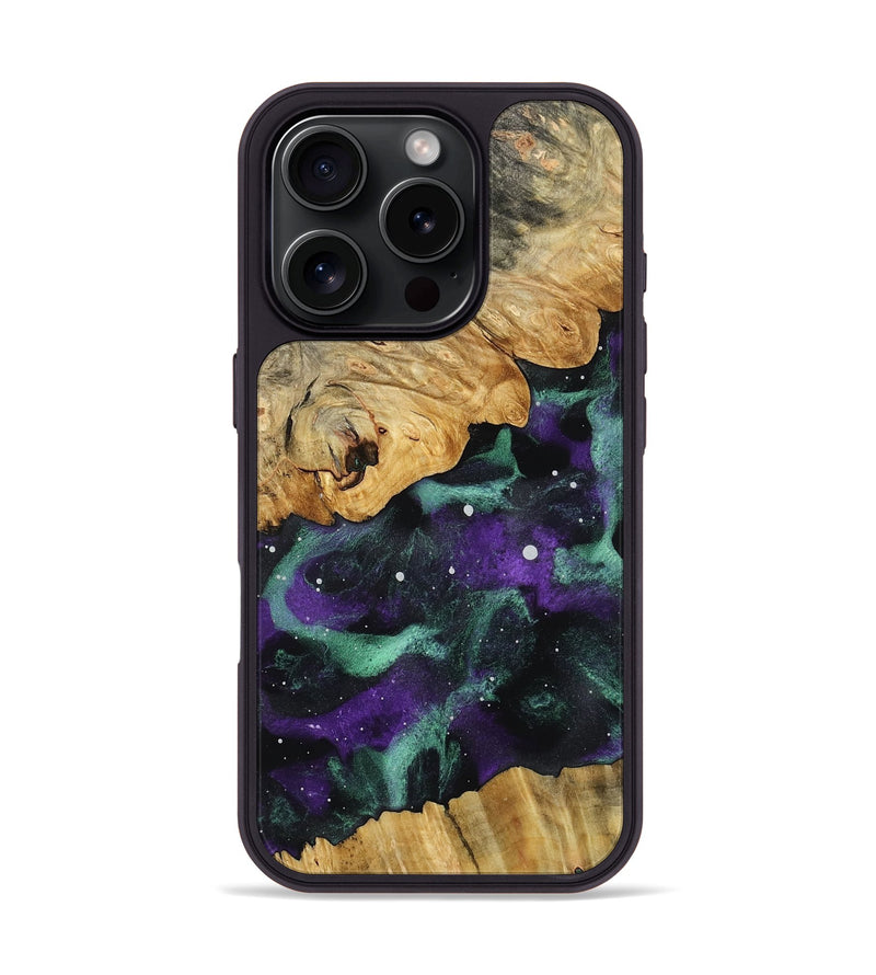 iPhone 16 Pro Wood Phone Case - Felisha (Cosmos, 777475)