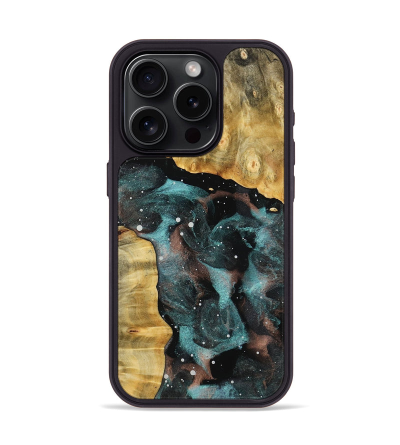 iPhone 15 Pro Wood Phone Case - Joyce (Cosmos, 777478)