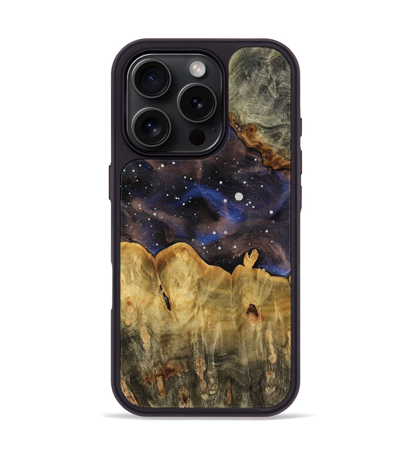 iPhone 16 Pro Wood Phone Case - Yahya (Cosmos, 777481)