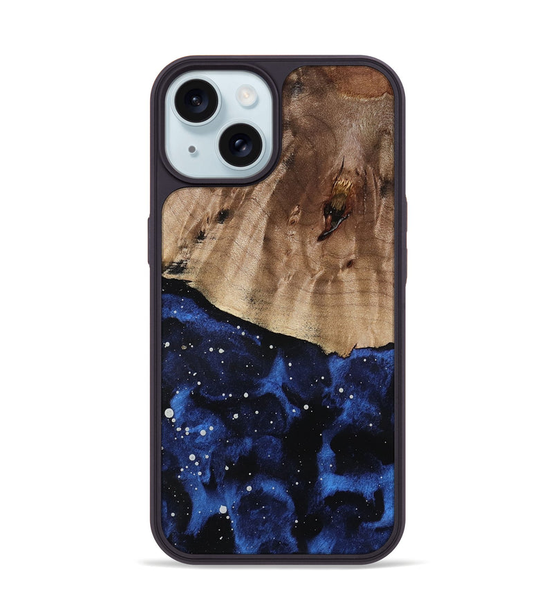 iPhone 15 Wood Phone Case - Russel (Cosmos, 777486)