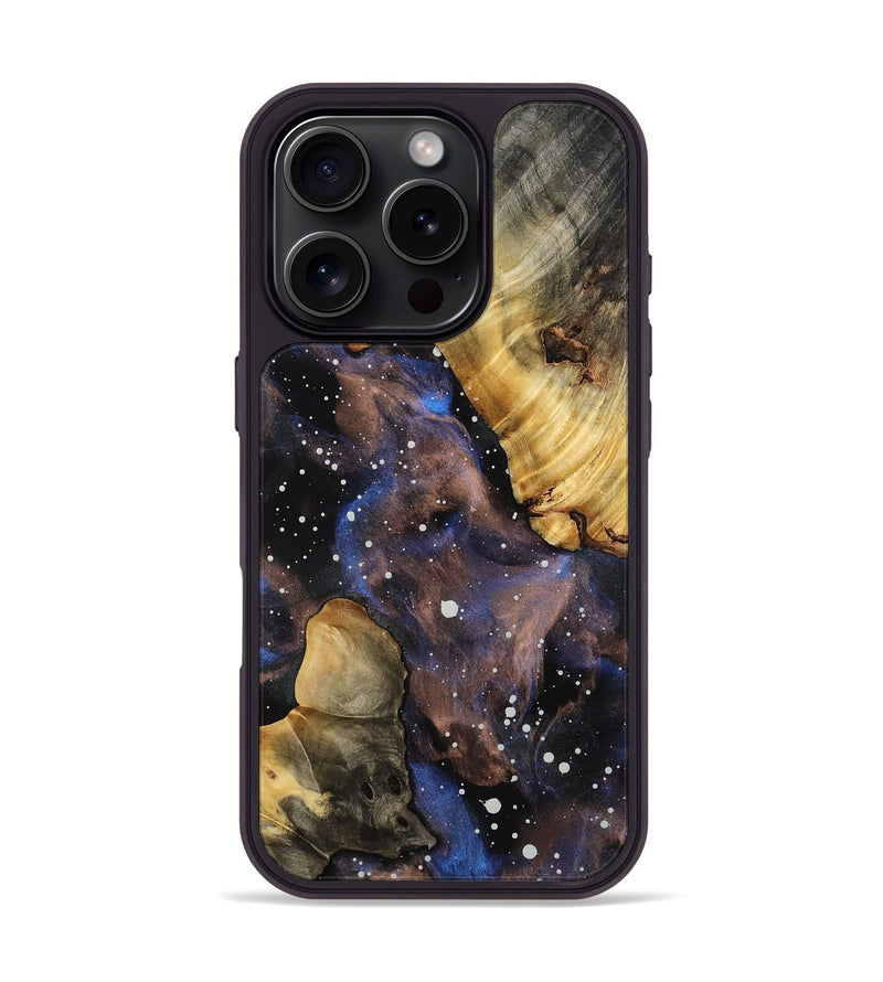iPhone 16 Pro Wood Phone Case - Annie (Cosmos, 777510)